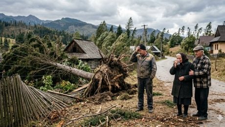 Slovensko zasiahne vietor o sile orkánu. Môže fúkať rýchlosťou až 135 km za hodinu (POČASIE)