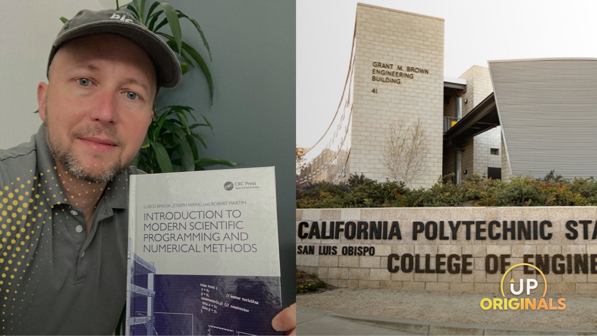 Ľuboš Brieda, profesor leteckého inžinierstva na Cal Poly SLO a prezident spoločnosti Particle in Cell Consulting LLC.