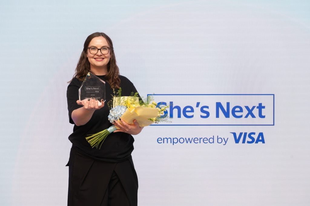 Simona Hlaváčová (sociálny podnik Baterkáreň) je jednou z troch víťaziek 4. ročníka grantového programu Visa She´s Next.