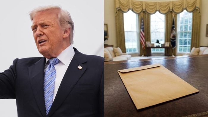 Donald Trump, obálka v Bielom dome