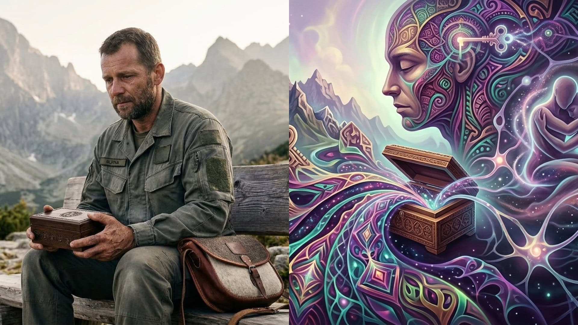 veterán, psychedeliká