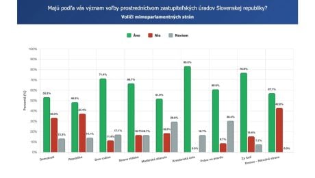 Podporujú Slováci voľbou zo zahraničia prostredníctvom zastupiteľských úradov?