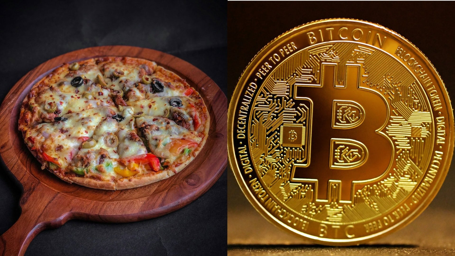 Bitcoin oslavuje Pizza day