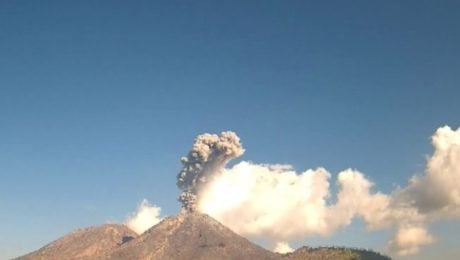 Sopečná erupcia zastavila