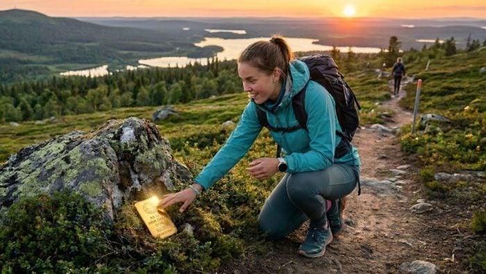 V európskom stredisku ukryli zlato za 23-tisíc dolárov. Šťastlivec tehličku dokáže nájsť po prvej stope