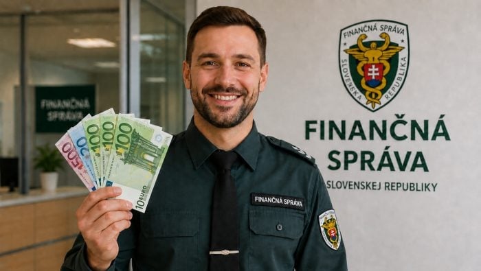 muž, finančná správa, bankovky