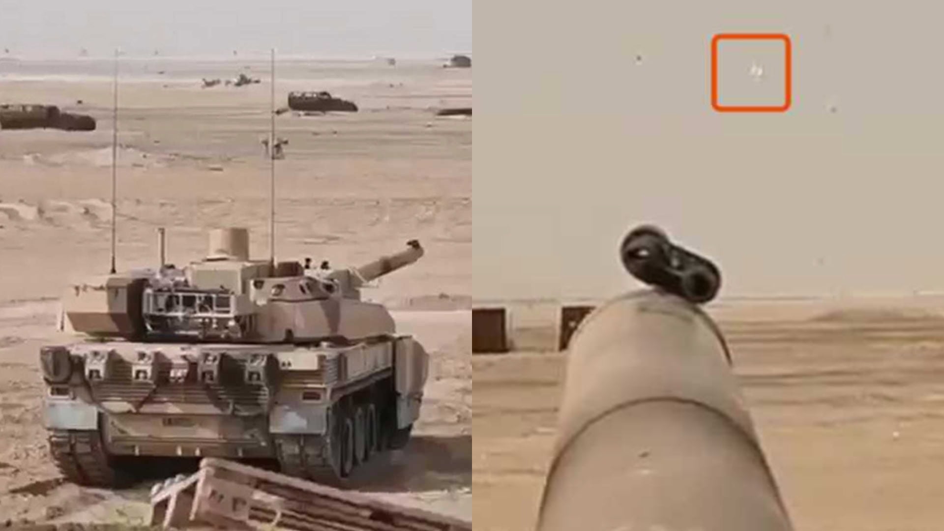 Na snímke tank Leclerc