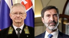 Na snímke veľvyslanec Ruskej federácie na Slovensku Sergej Andrejev a minister zahraničných vecí a európskych záležitostí SR Juraj Blanár
