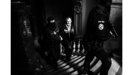 Na snímke víťazné fotografie Michala Hanka