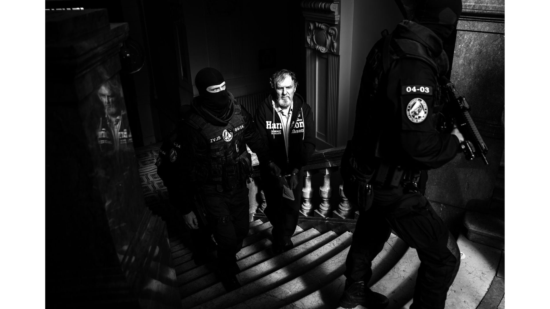 Na snímke víťazné fotografie Michala Hanka