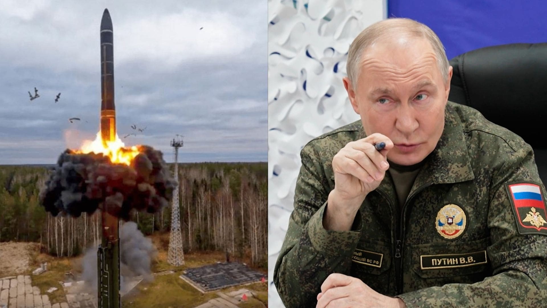 Orešnik a Putin
