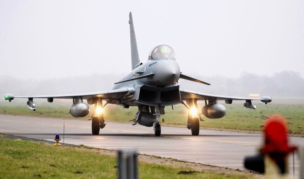 Stíhačka Eurofighter