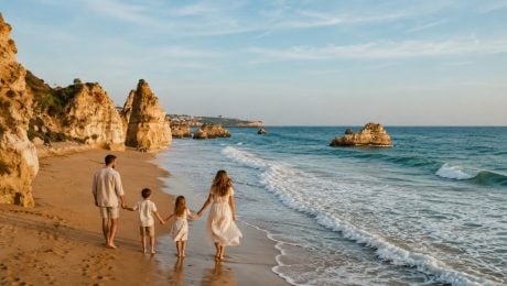 Algarve a rodina