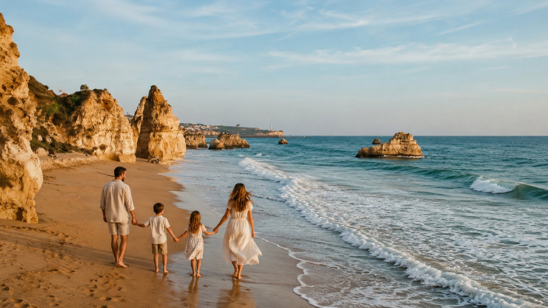 Algarve a rodina
