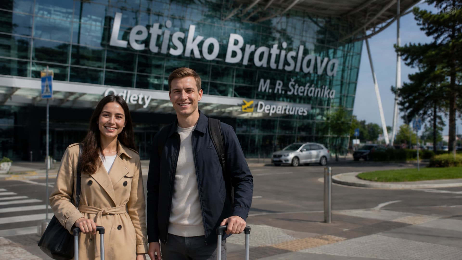 ľudia, bratislavské letisko