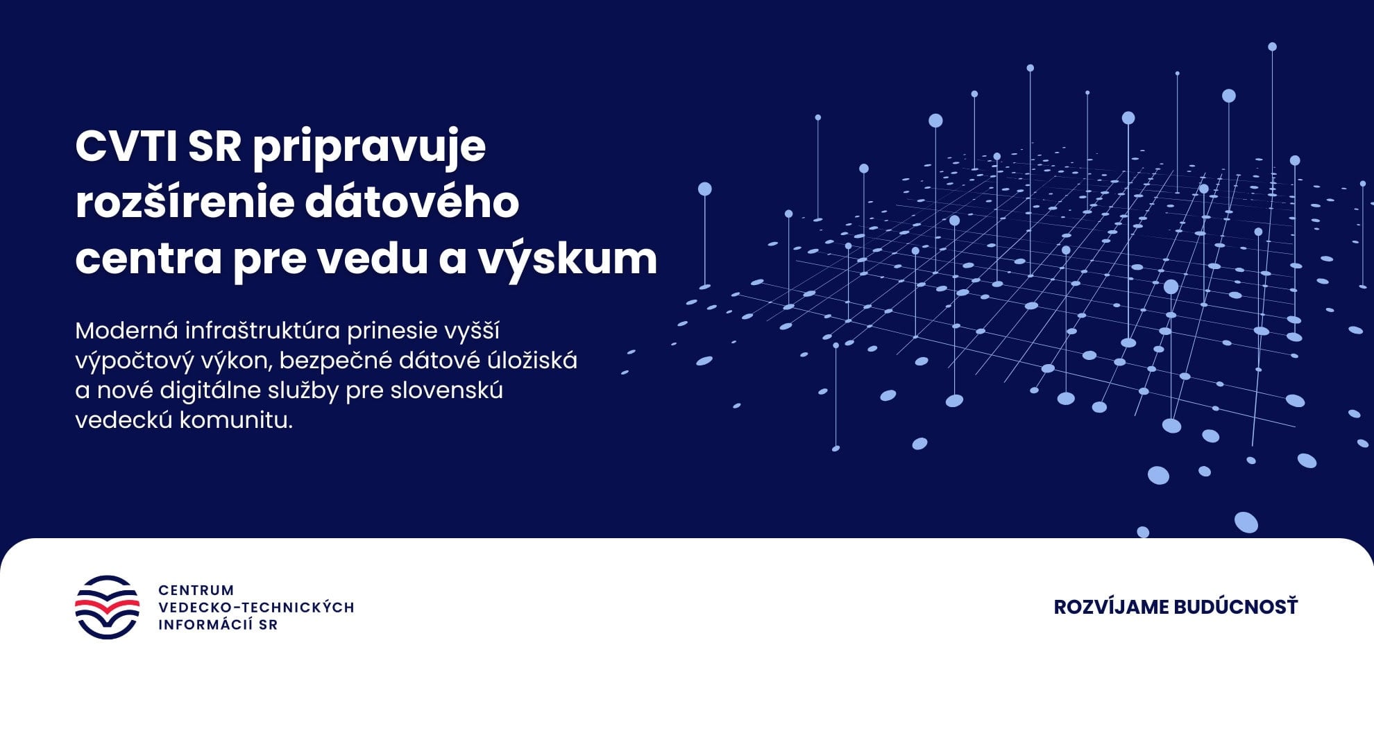 CVTI SR pripravuje rozšírenie dátového centra pre vedu a výskum (1)