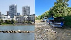 Sucho je horšie ako v roku 2003. Rekordne nízky Dunaj odhalil skryté tajomstvo