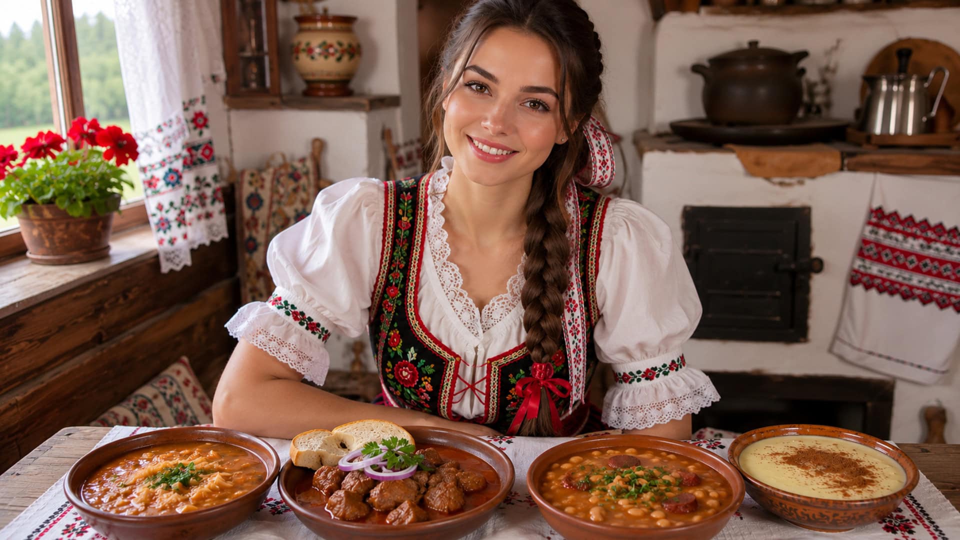 žena, polievky