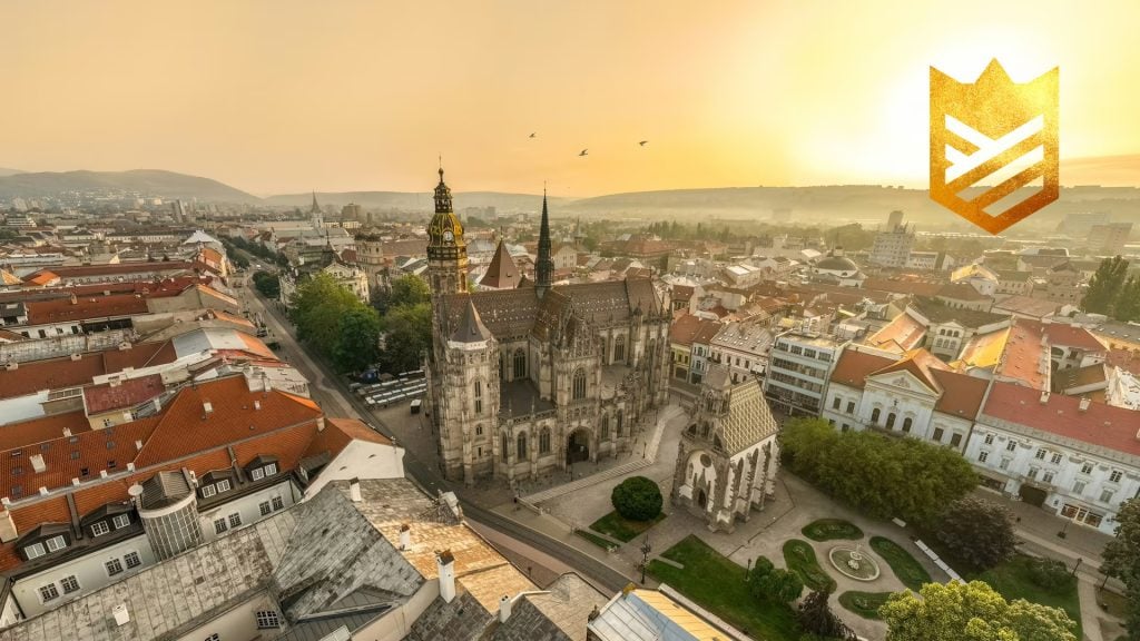 Košice, zapad slnka s VIKE