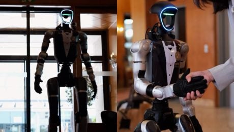 Na snímkach robot Robbie