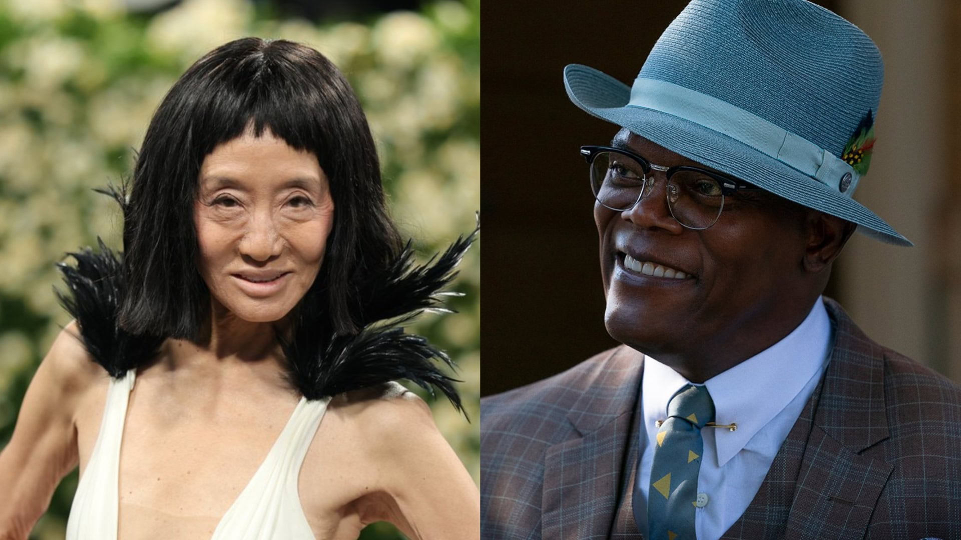 Na snímkach Vera Wang a Samuel L. Jackson.