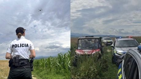 Snímky z pátracej akcie po 3ročnom chlapcovi