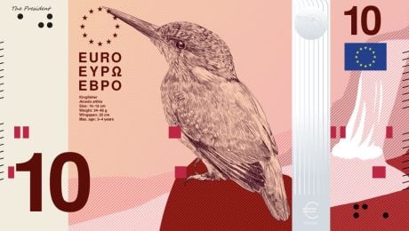 10-eurová bankovka Návrh B