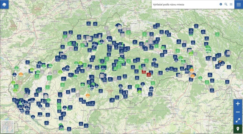 mapa kúpania 31.7.2026
