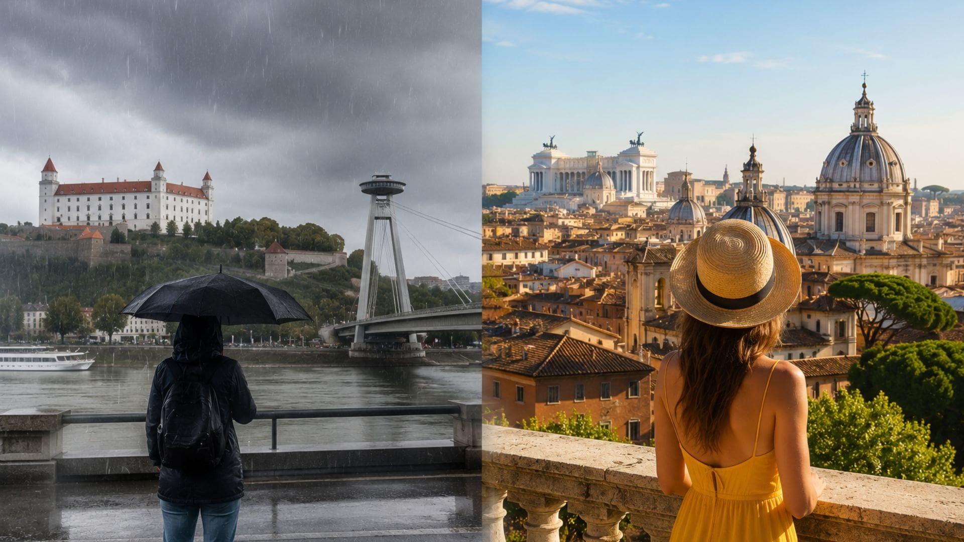 počasie Slovensko vs Európa