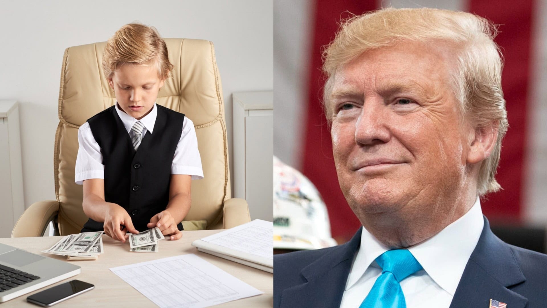 Trump dáva peniaze na investovanie pre deti