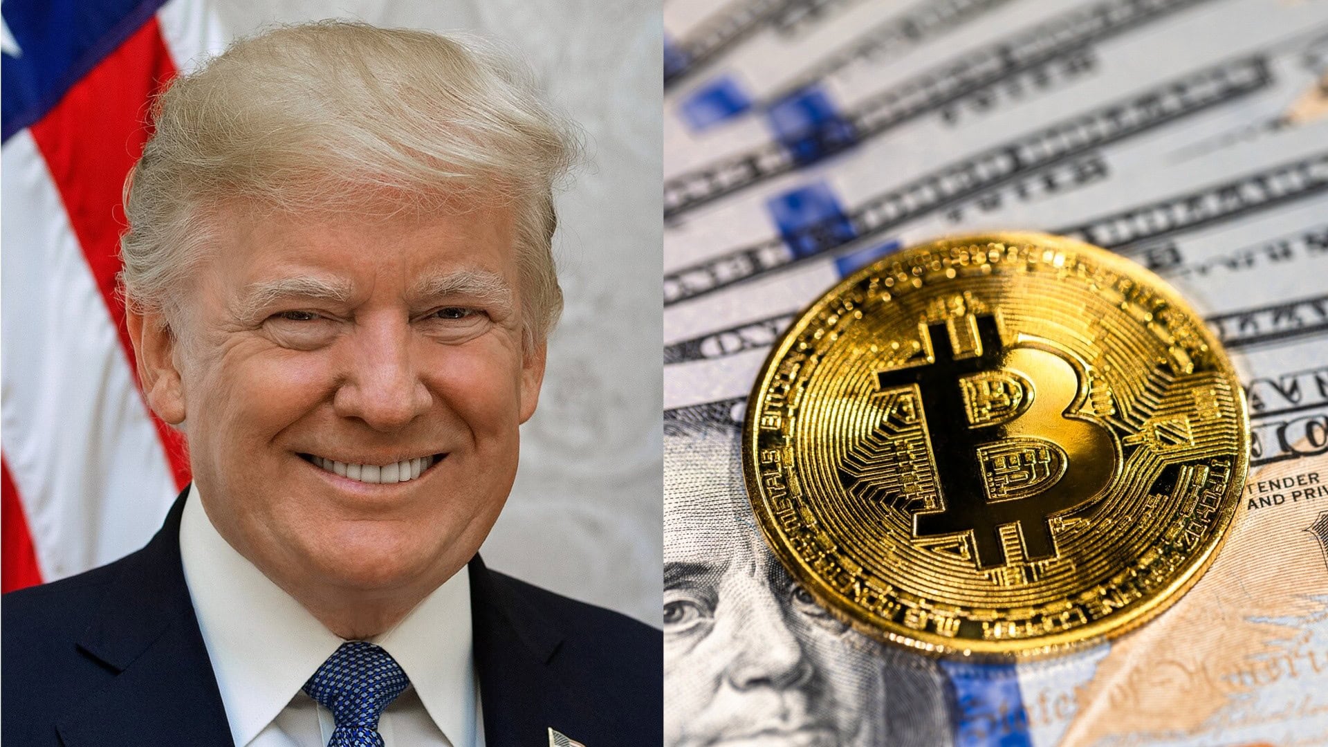 Trump zarába na kryptomenách milióny