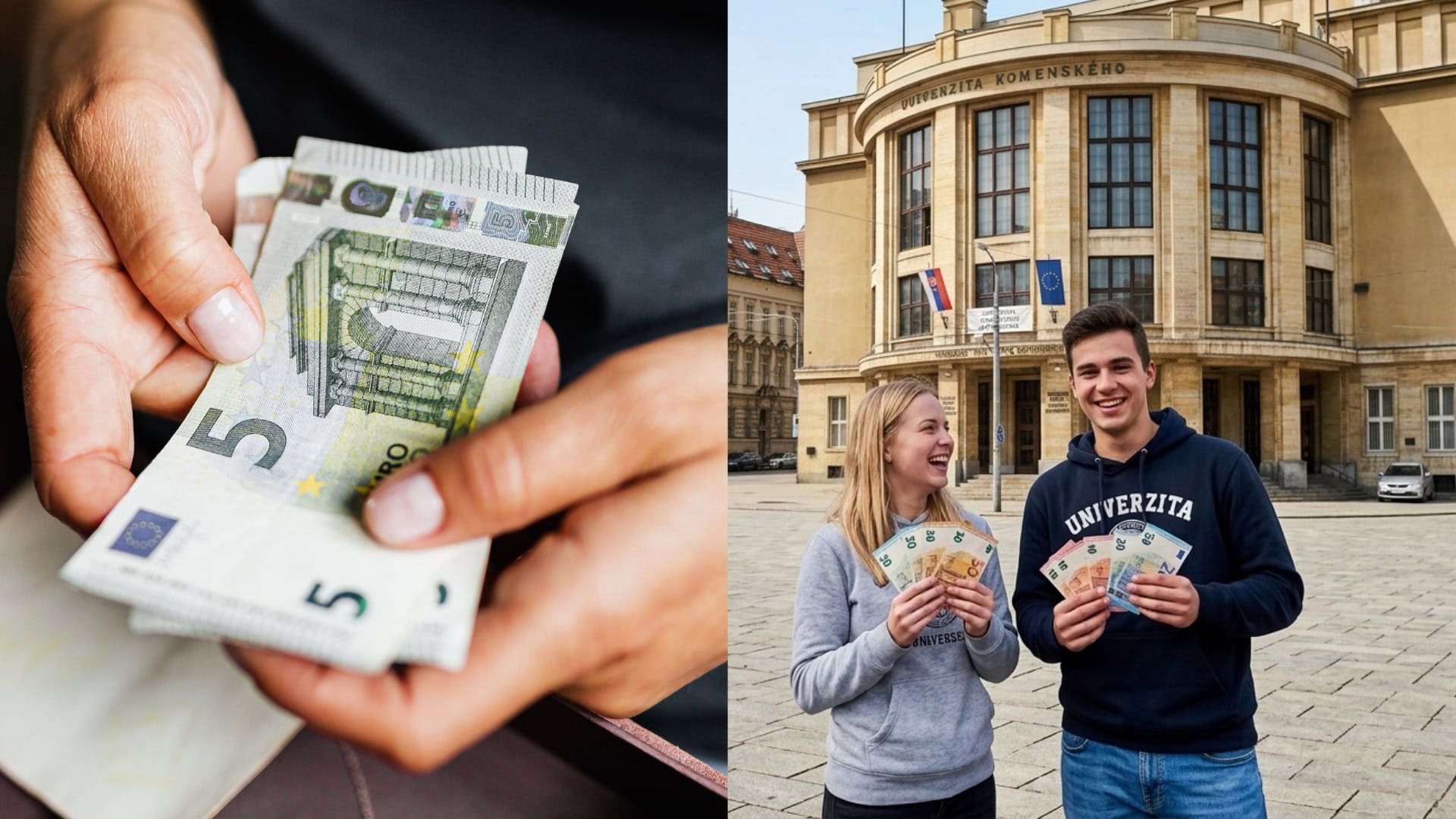 na snimke su mladi slovaci, financna rezerva