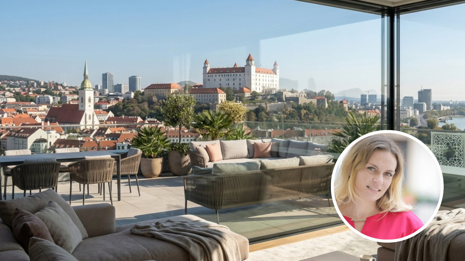 na snimke je beata humenikova, byty, bratislava