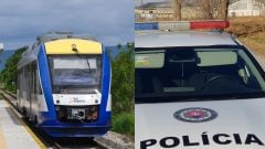 Železničná doprava je prerušená. Auto narazilo do vlaku na juhu Slovenska