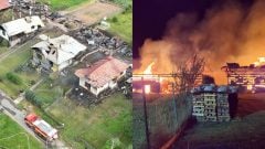 Nočný požiar na Horehroní spálil 10 stavieb: Hasiči priamo na mieste odhalili podozrivú príčinu