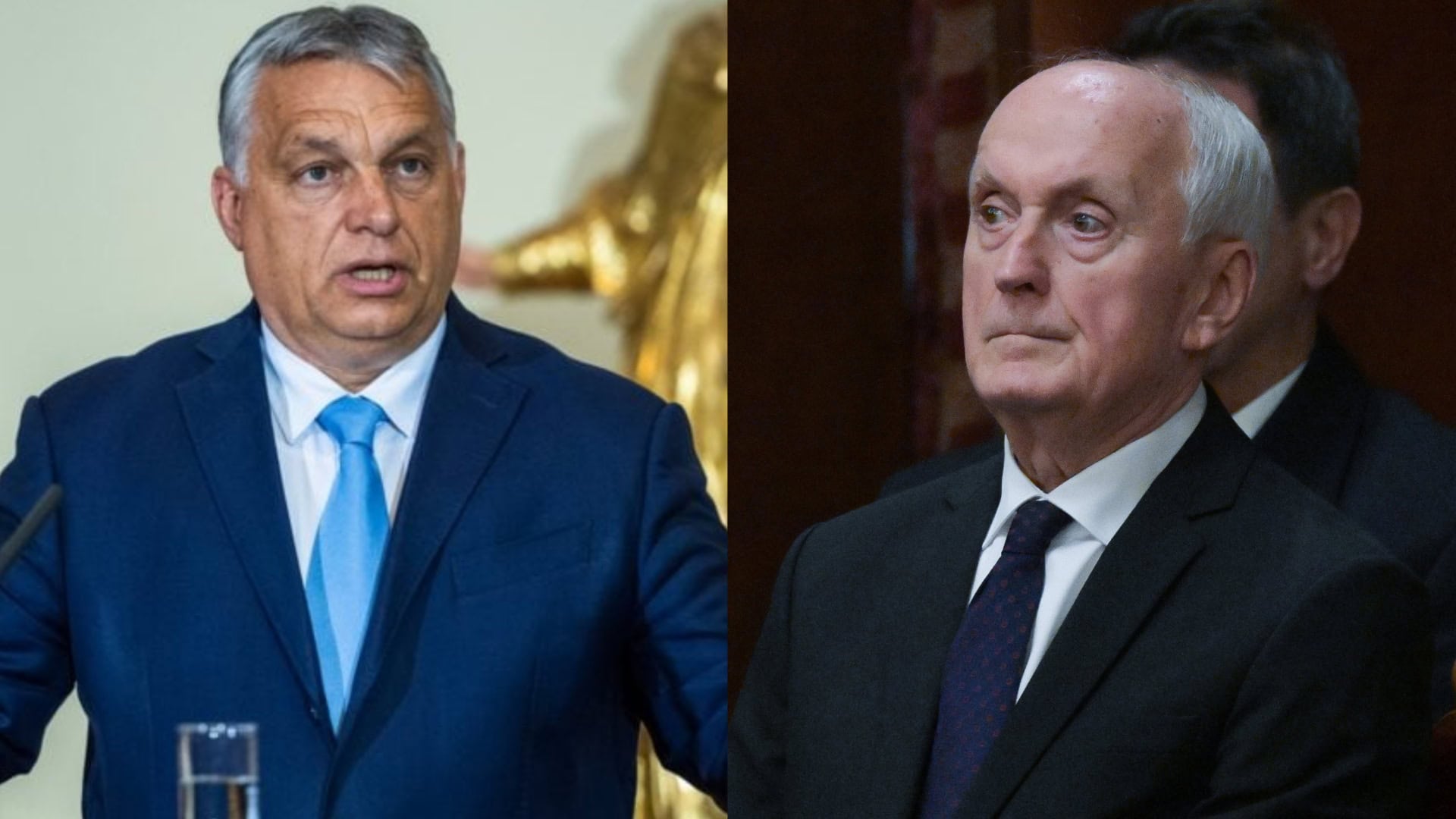 Na snímkach Orbán a Baka