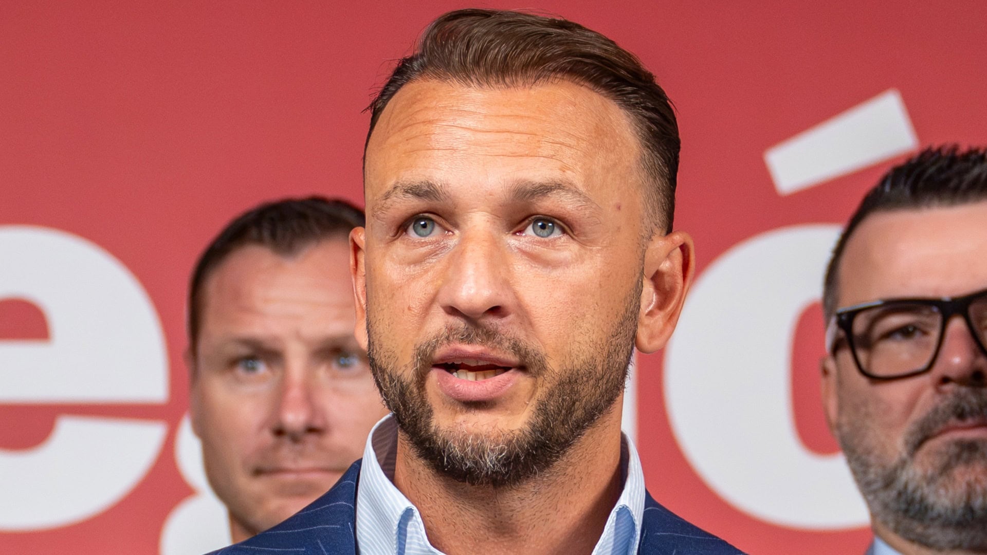 Na snímke predseda Hlas-SD a minister vnútra SR Matúš Šutaj Eštok