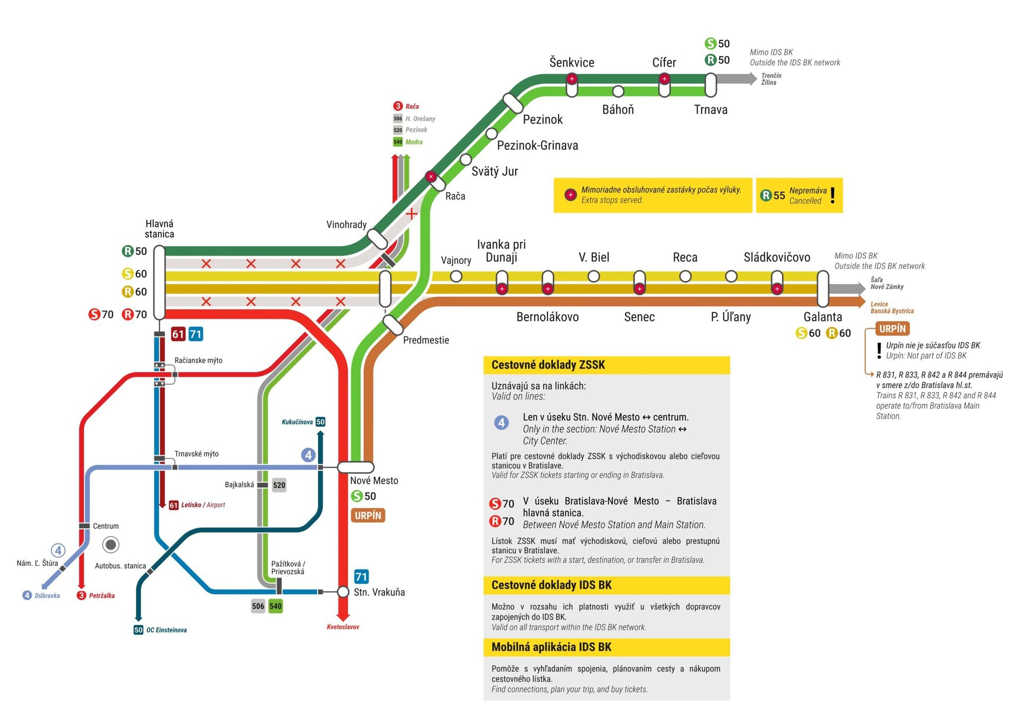 Praktické info k výluke ŽST Bratislava hl.st