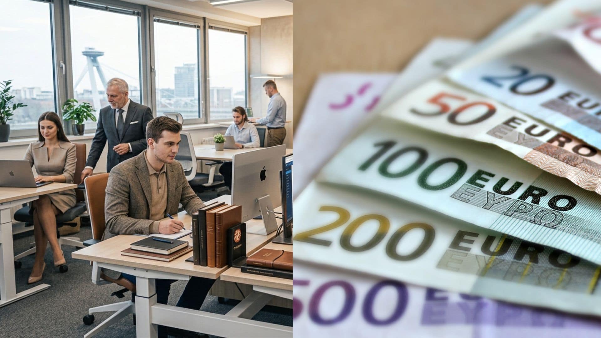 Prestali by Slováci pracovať, keby mali garantovaných 1000 eur mesačne?