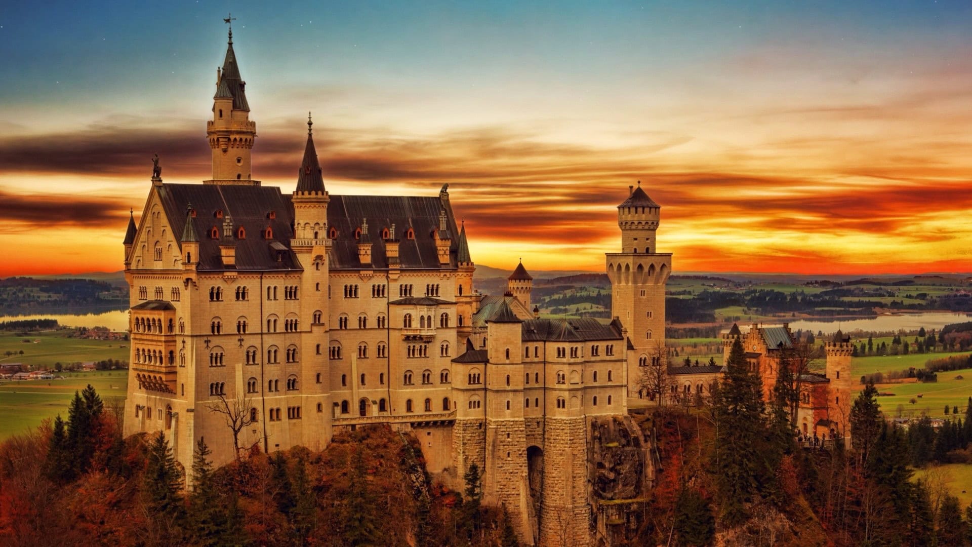Rozprávkový hrad v Nemecku