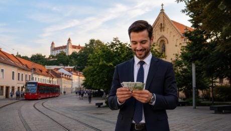 Slováci zarábajú nadpriemerne len v 14 okresoch: Elita má v priemere 2 455 eur, jeden región výrazne stráca