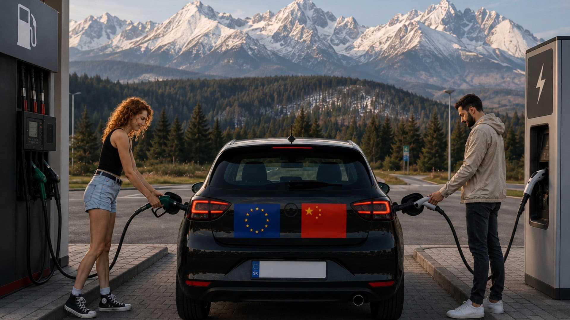 Čínske vs. európske automobilky