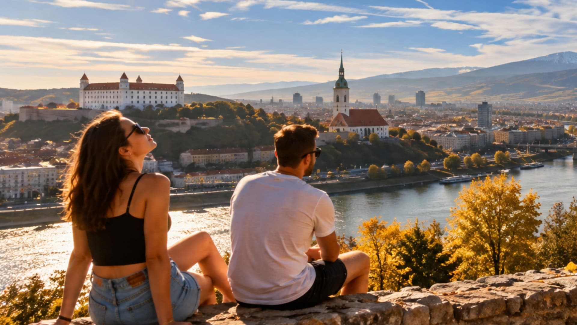 pár, bratislava, jeseň