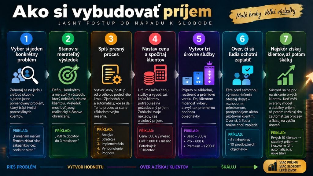 Podnikanie postupnými krokmi