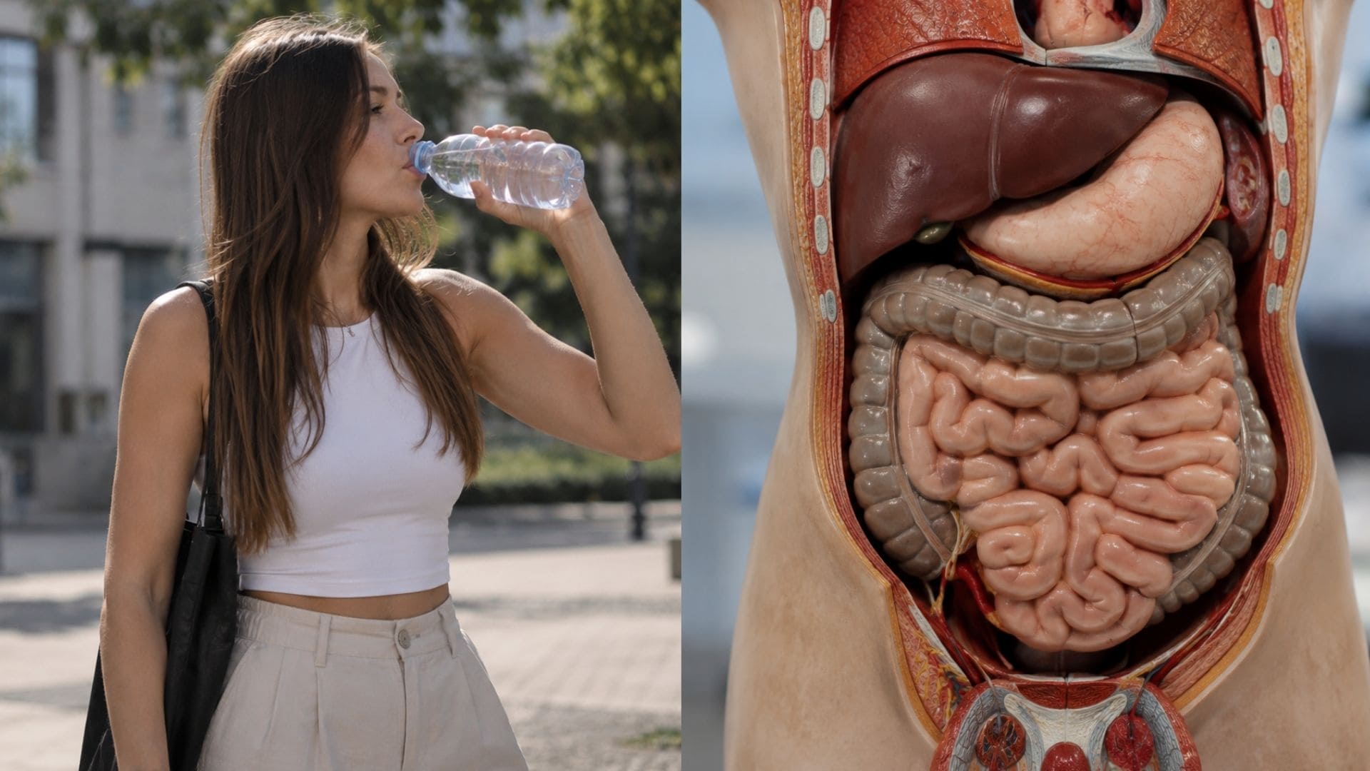 zažívacie ťažkosti voda Natura