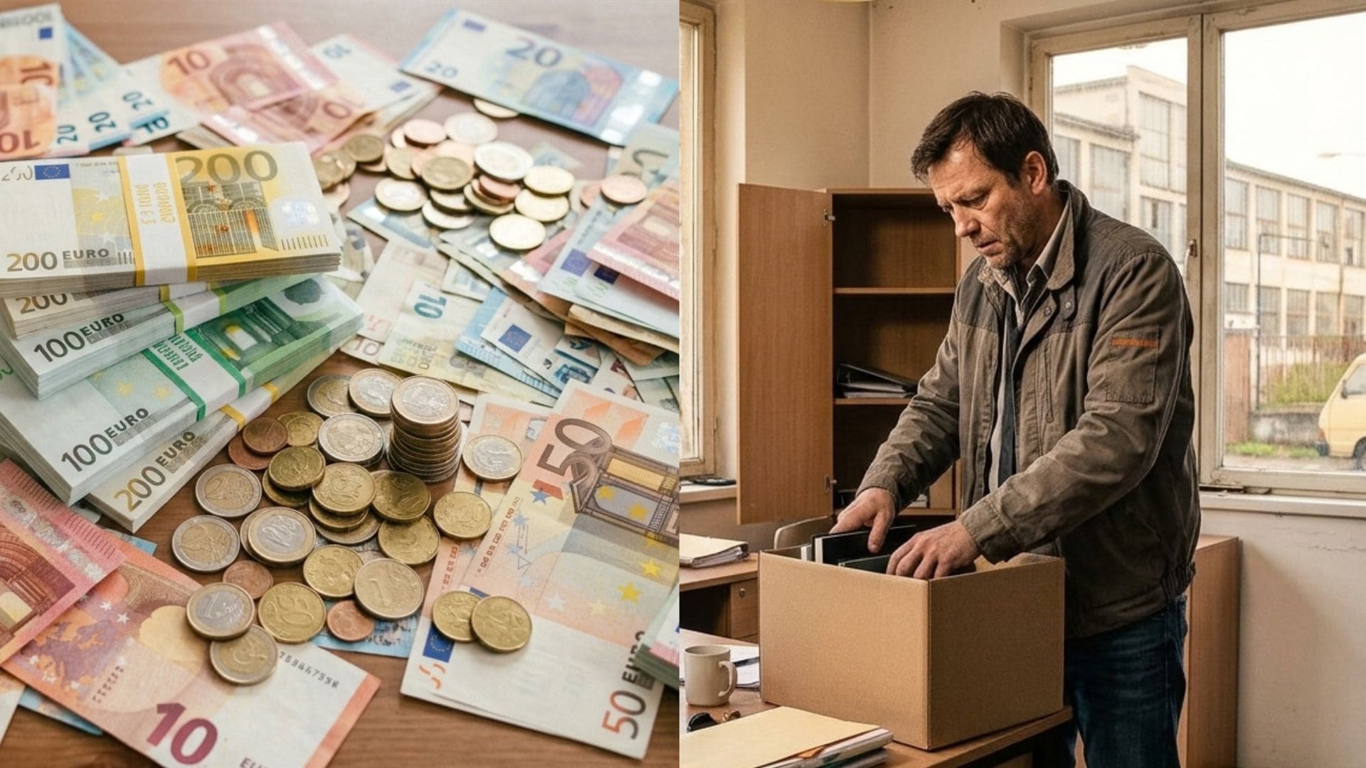 na snimke je firma, bankrot, konkurz
