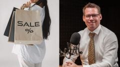 na snimke je peter strcula, black friday, nakupy