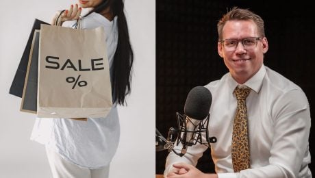 na snimke je peter strcula, black friday, nakupy