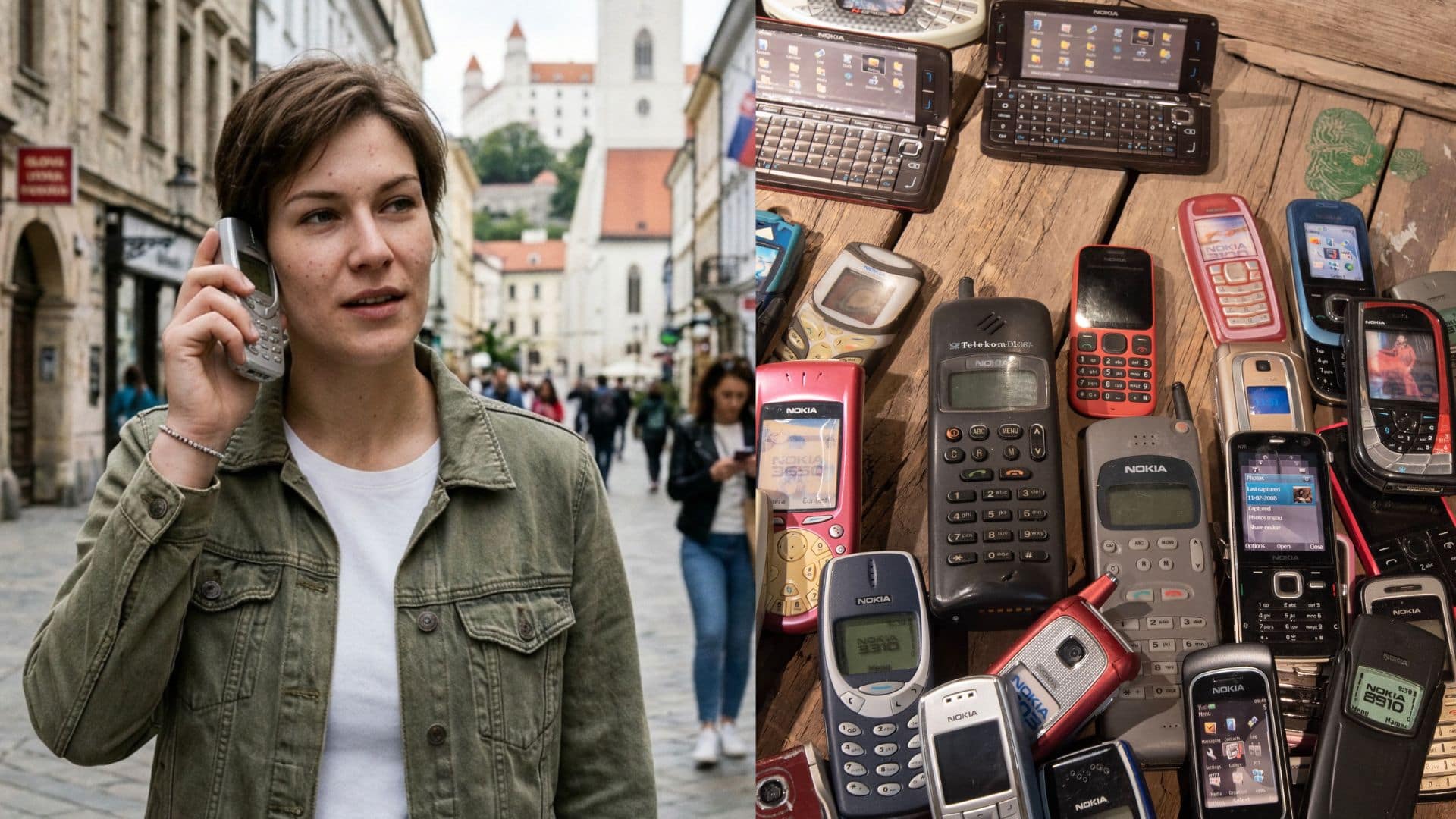 na snimke je nokia, telefon, znacka, telefonovanie