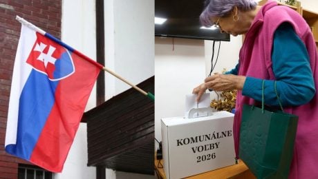 VOĽBY ONLINE: Prezident Pellegrini čakal v rade s ostatnými voličmi, odvolené majú už aj Šutaj Eštok či Michal Šimečka